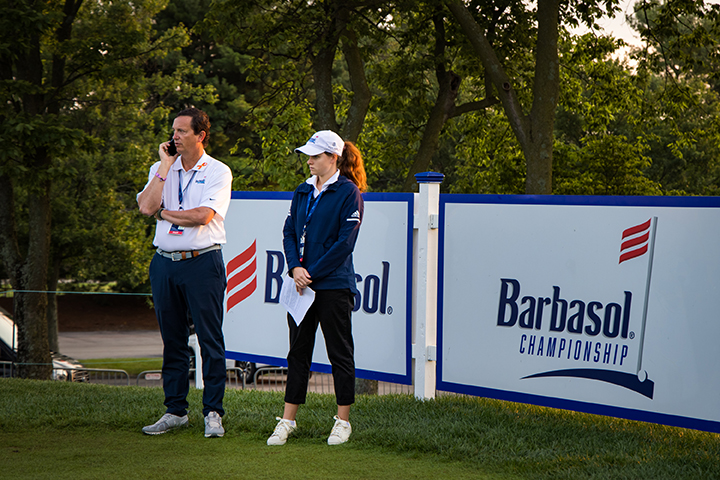 Brian Pettigrew and intern